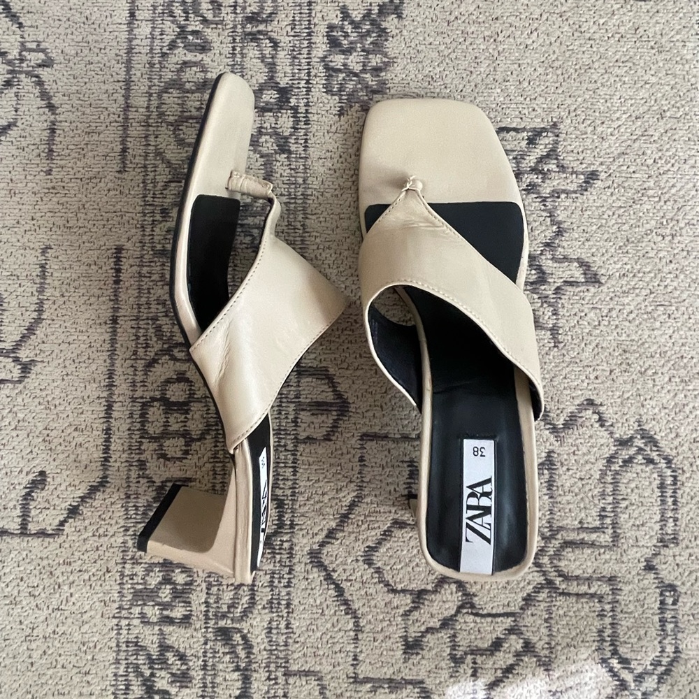Zara heeled sandal